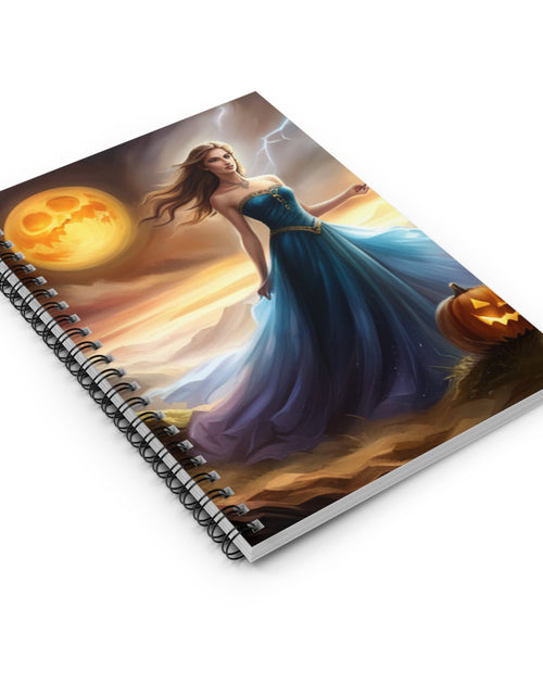 Load image into Gallery viewer, Halloween Fantasy Spiral Notebook - Ruled Line
